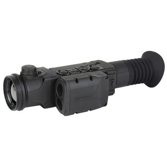 Pulsar Trail 2 LRF XQ50 2.7-10x50mm Thermal Scope features 10 electronic reticles